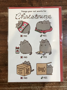 Hype Christmas Card-Things Your Cat Wants