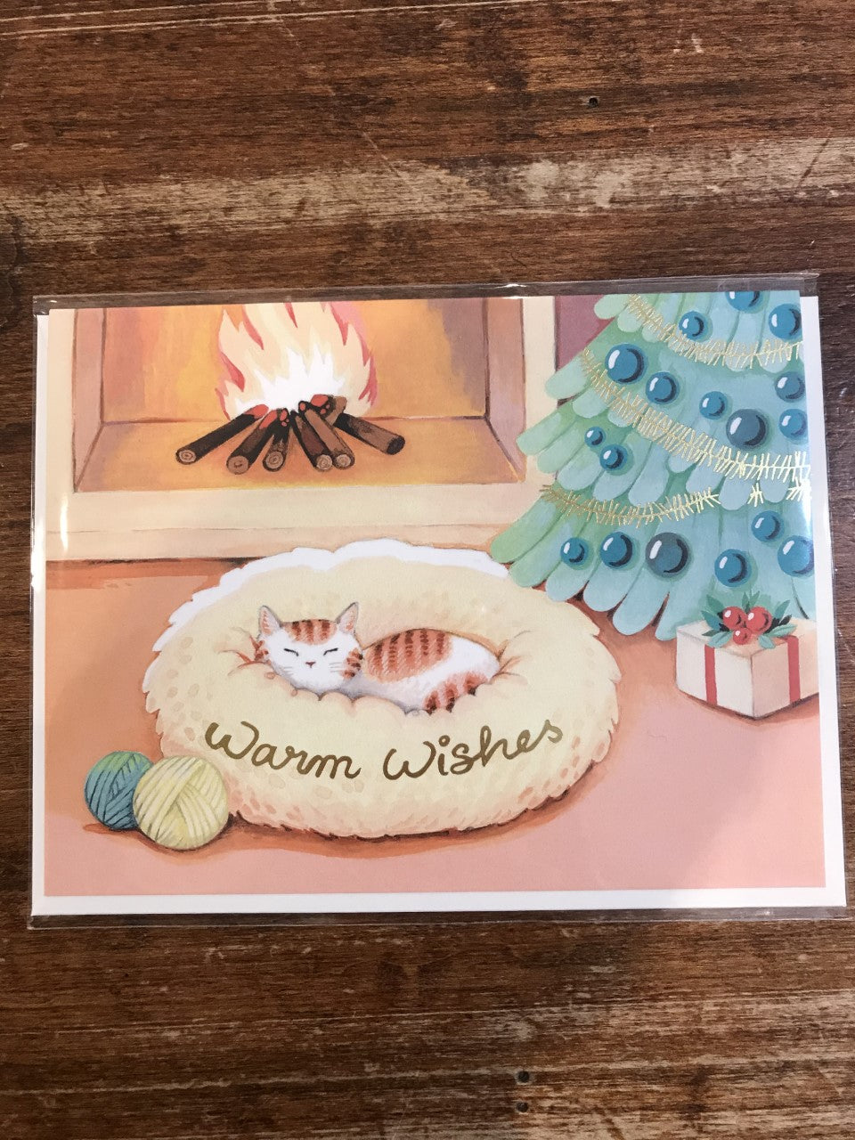 Joojoo Paper Holiday Card-Warm Wishes