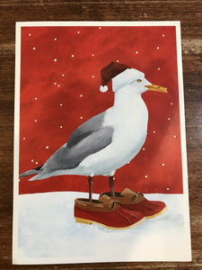 Allport Editions Holiday Card-Seagull