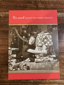 Shannon Martin Christmas Card-Right Amount