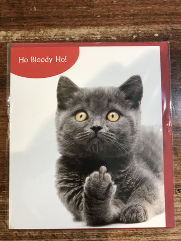 Portfolio Ltd. Holiday Card-Ho Bloody Ho