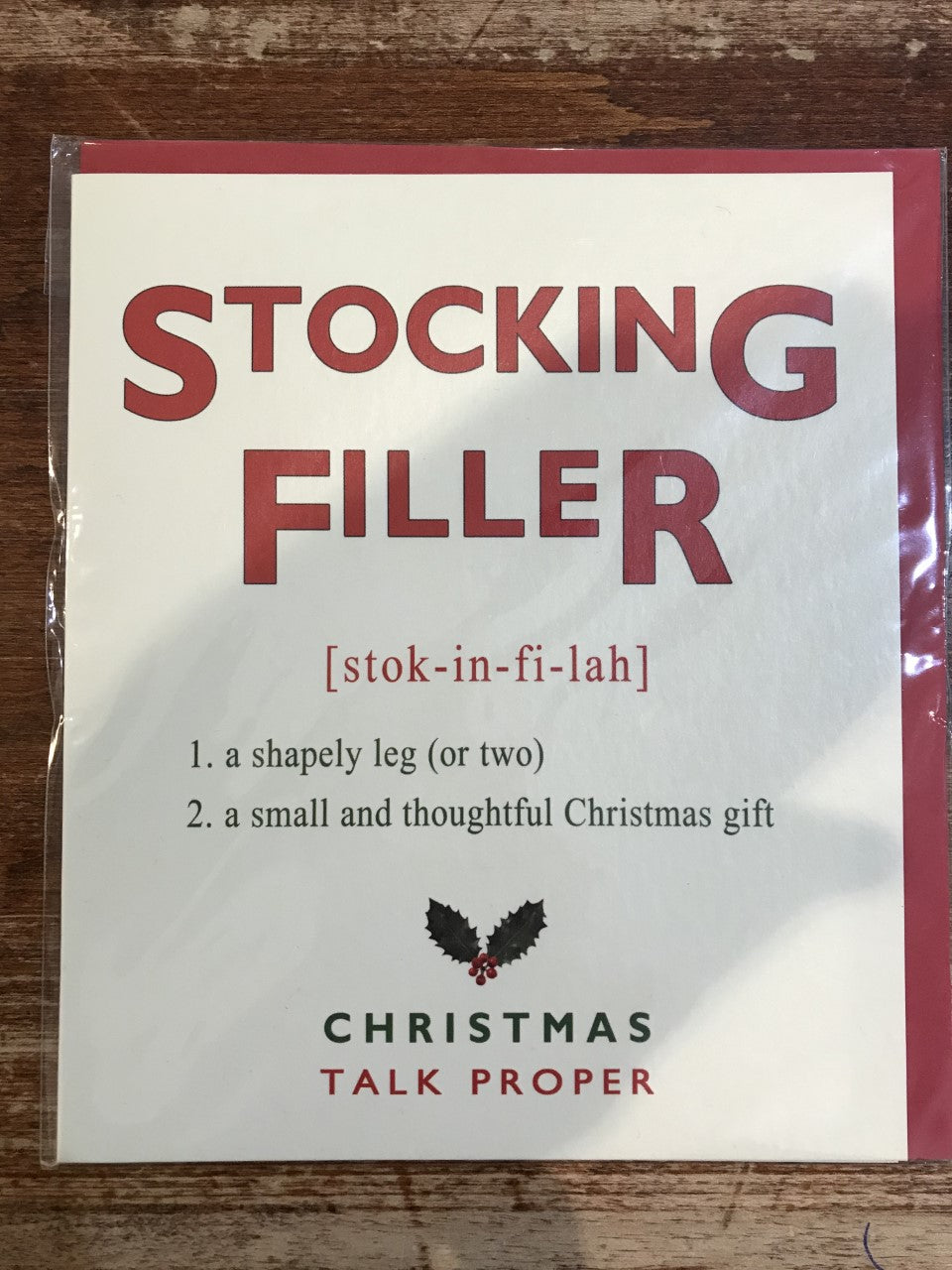 Portfolio Ltd. Christmas Card-Stocking Filler
