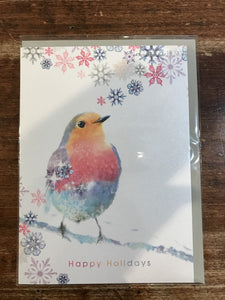 Lola Design Ltd. Christmas Card-Robin