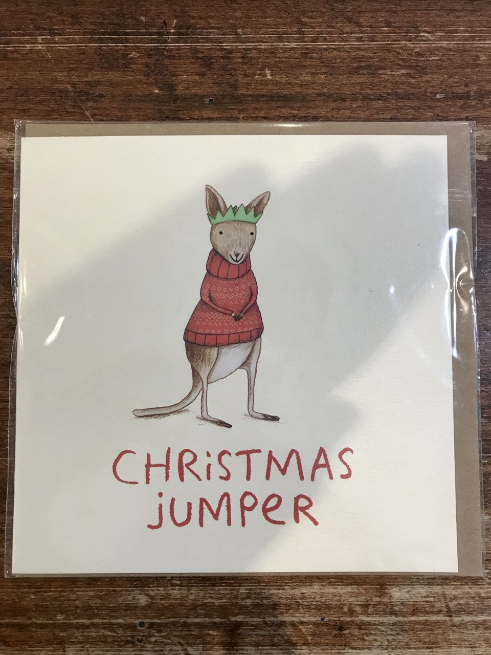 Ohh Deer Christmas Card-Christmas Jumper