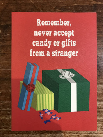 Calypso Christmas Card-Stranger-Christmas Candy