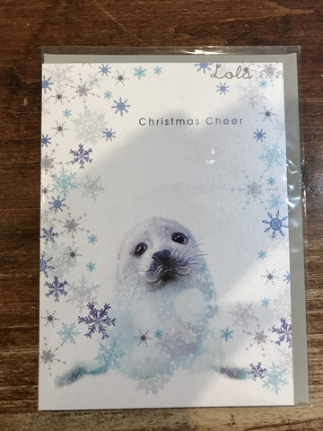 Lola Design Limited Christmas Card-Seal