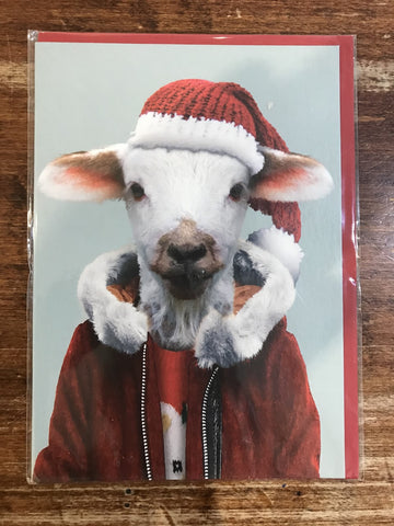 Lagom Design Holiday Card-Sheep