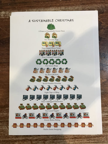 Allport Editions Christmas Card-Sustainable Christmas