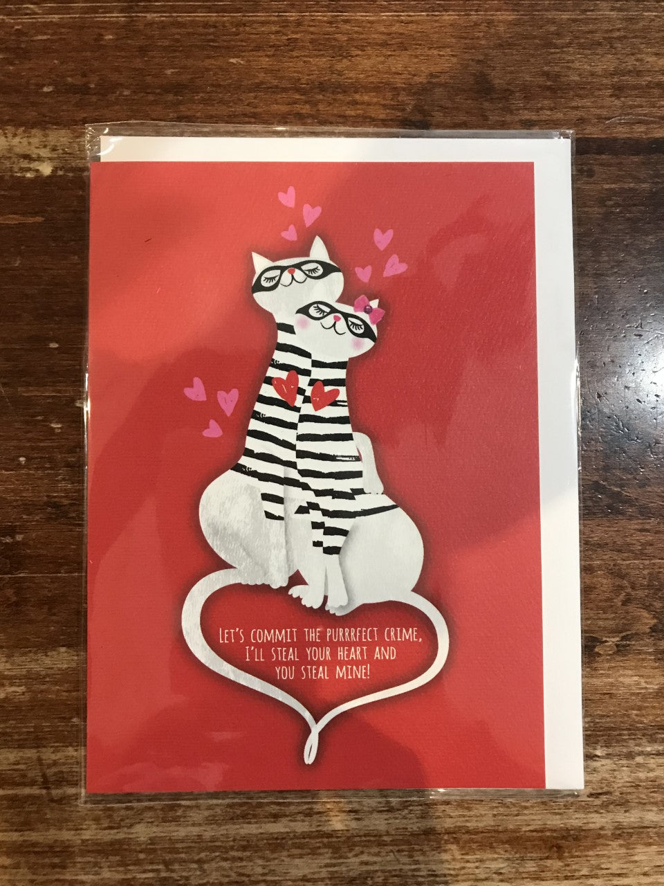 Calypso Valentine's Day Card-Purrrfect Crime