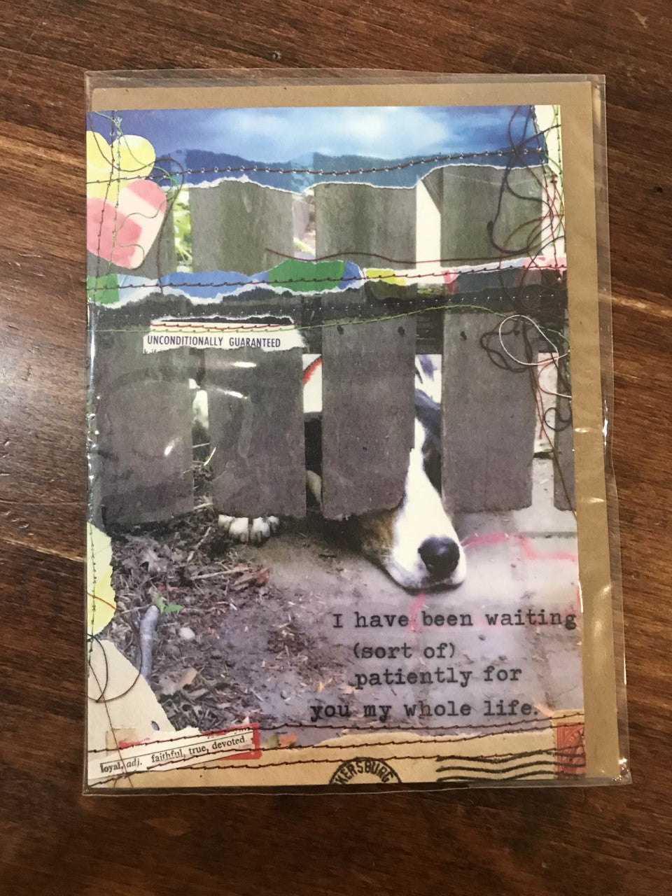 Calypso Valentine's Day Card-Waiting