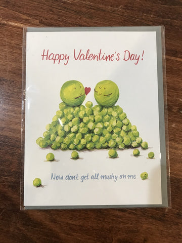Brockton Village Valentine's Day Card-Mushy Peas