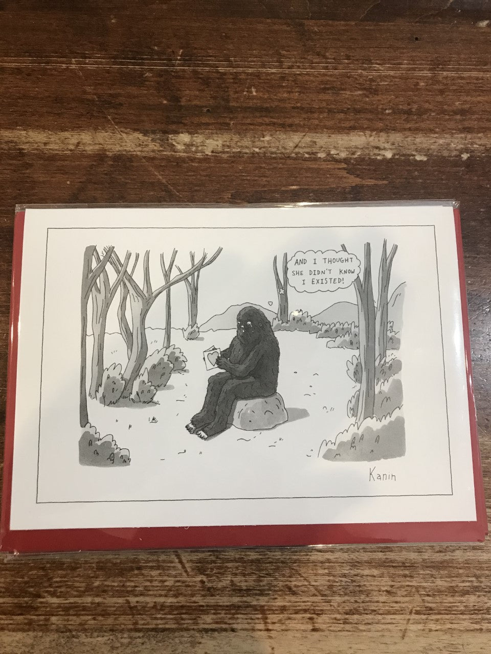 The New Yorker Valentine's Day Card-Didn't Know I Existed