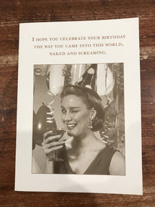 Shannon Martin Birthday Card-Came Into This World