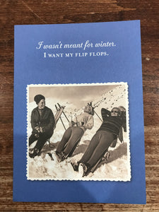 Shannon Martin Holiday Card-Flip Flops