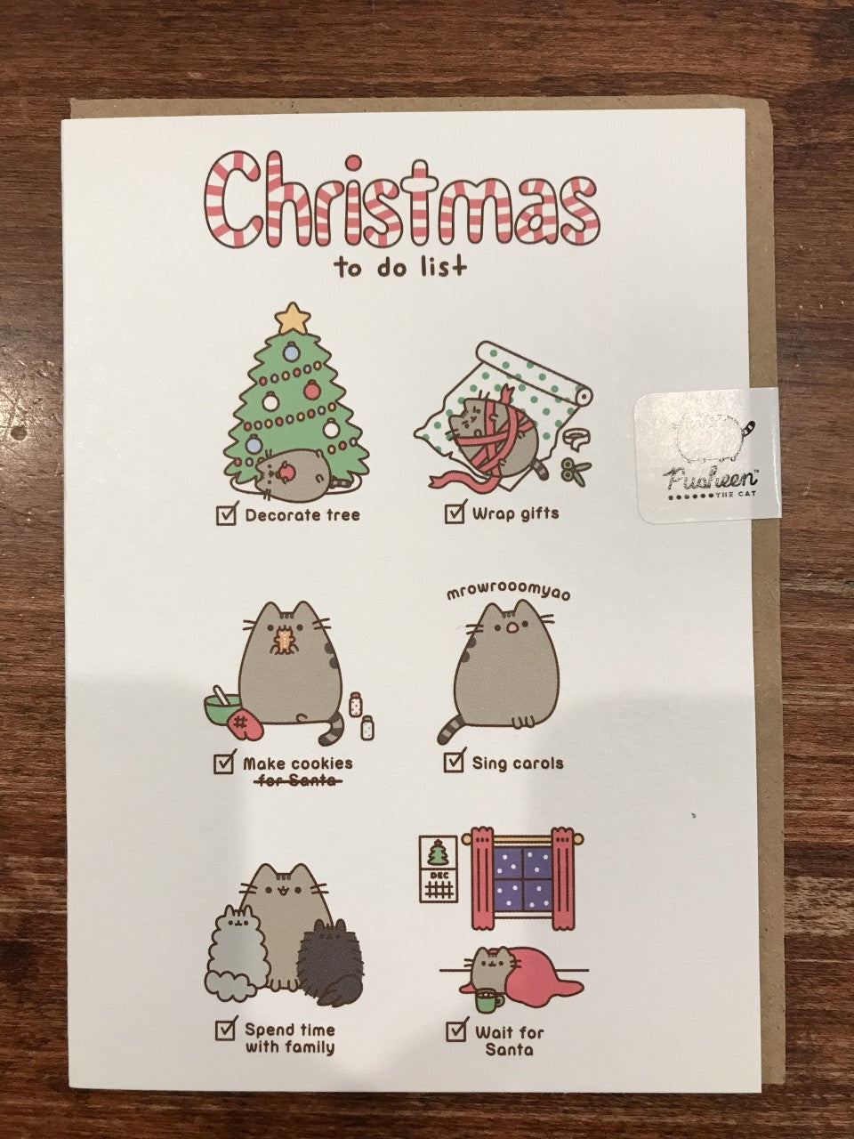 Ohh Deer Christmas Card-Christmas To Do List