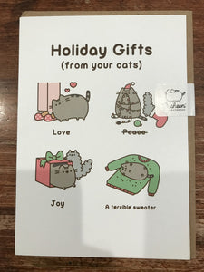 Ohh Deer Holiday Card-Holiday Gifts From Your Cat