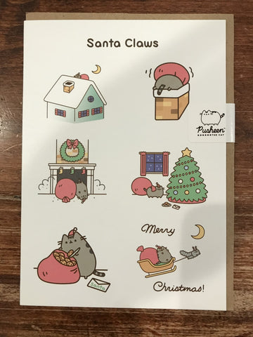 Ohh Deer Christmas Card-Santa Claws