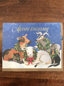 Halfpenny Postage Holiday Card-Restful Holiday