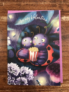 Calypso Valentine's Day Card-Ladybugs