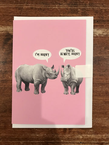 Central 23 Valentine's Day Card-Always Horny