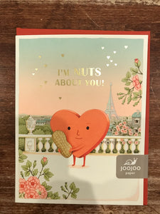 Joojoo Paper Love Card-Nuts About You