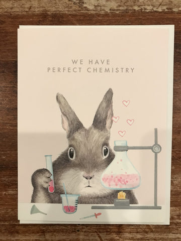 Dear Hancock Love Card-We Have Perfect Chemistry