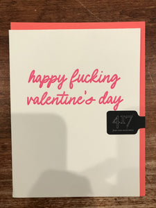 417 Press Valentine's Day Card-F Valentine's Day