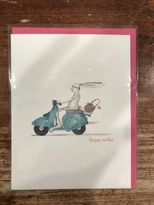 E. Frances Easter Card-Easter Moped