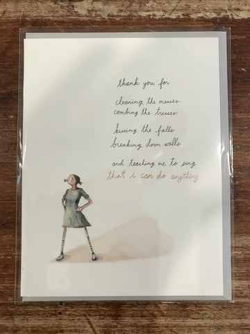 E. Frances Paper Mother's Day Card-Supergirl
