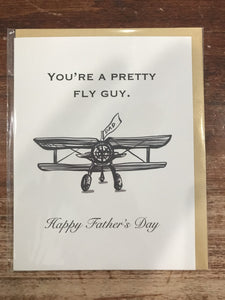 Halfpenny Postage Father's Day Card-Fly Guy Dad