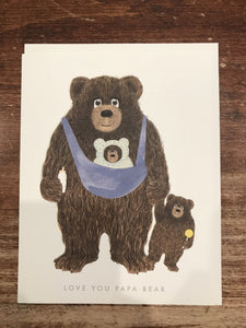 Dear Hancock Father's Day Card-Papa Bear