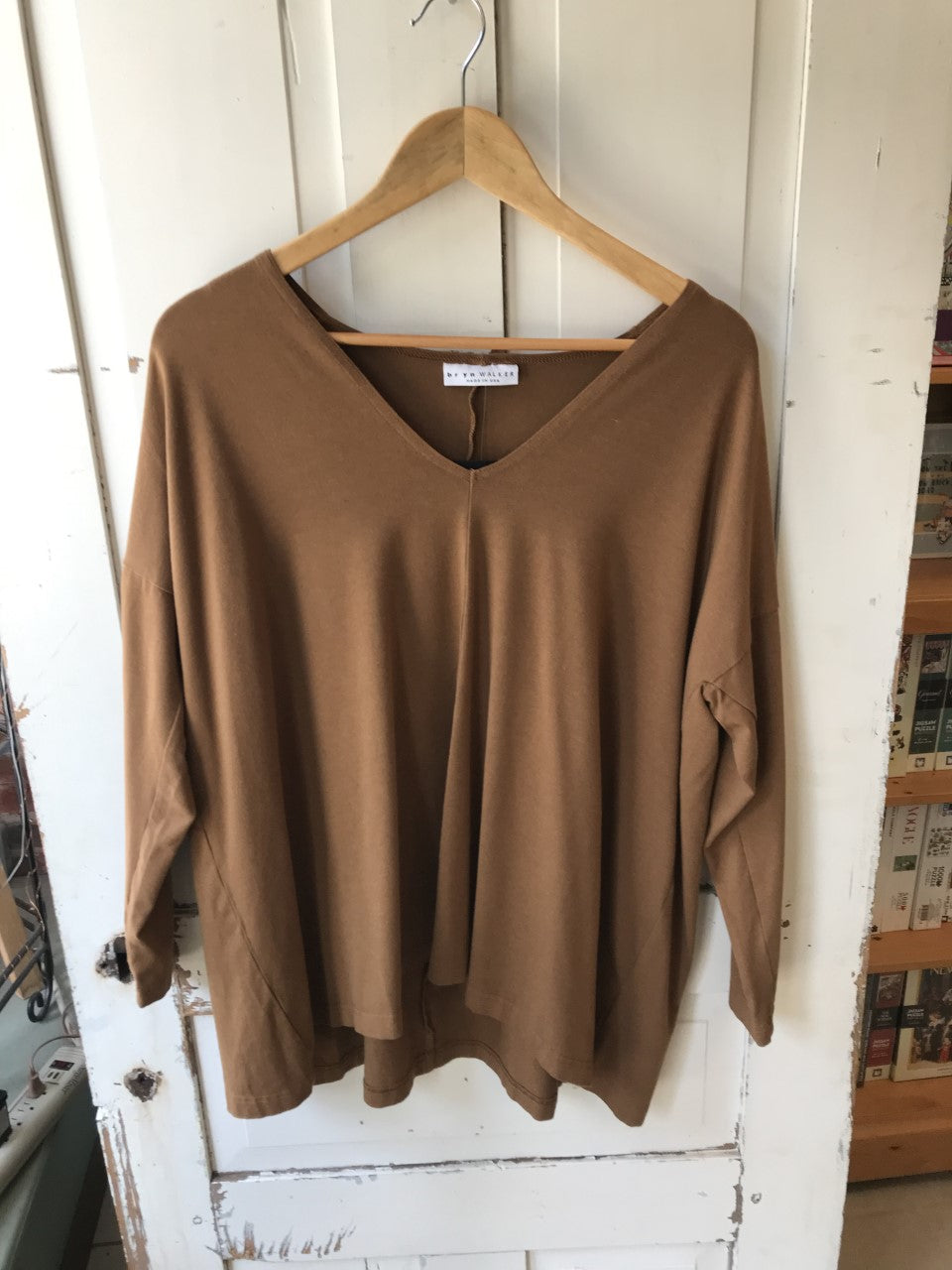 Long Sleeved Baxter Tunic-Bamboo Cotton