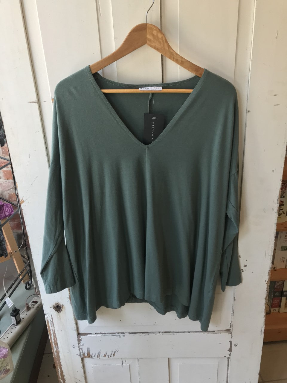 Long Sleeved Baxter Tunic-Bamboo Cotton