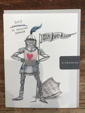 E. Frances Paper Father's Day Card-Sir Dadalot
