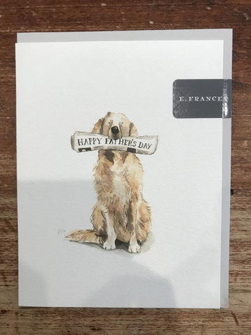 E. Frances Paper Father's Day Card-Doggy Dad