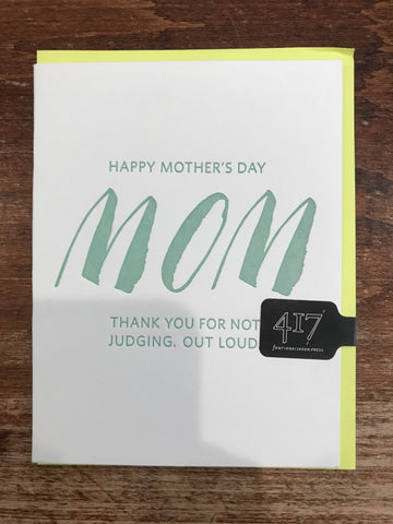 417 Press Mother's Day Card-Judging