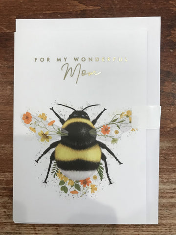 Central 23 Mother's Day Card-Bumble Bee Mom