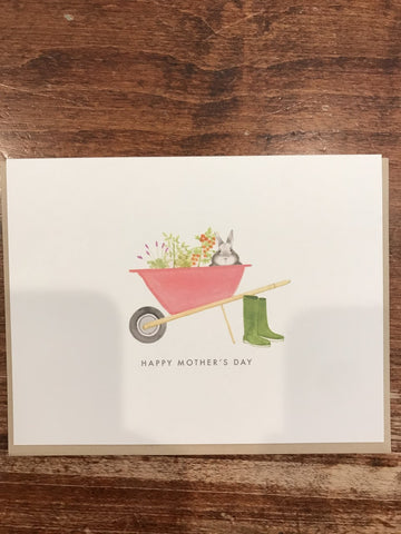 Dear Hancock Mother's Day Card-Wheelbarrow