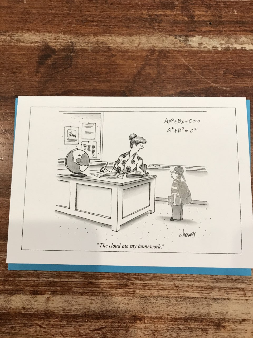 The New Yorker Teacher Appreciation Card-The Cloud